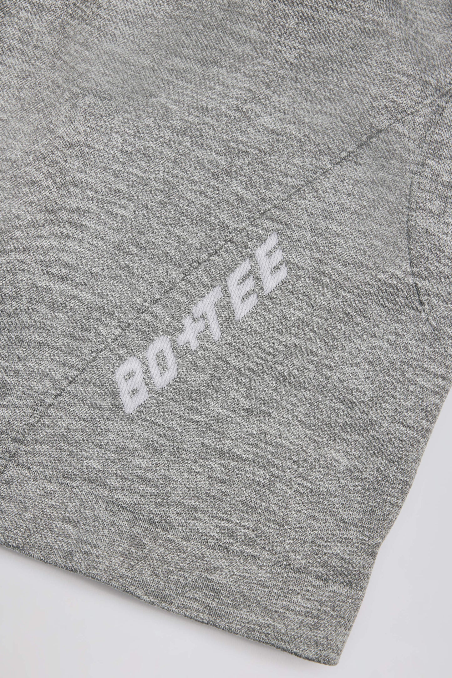 Super Sculpt Seamless Mini Shorts in Grey Marl